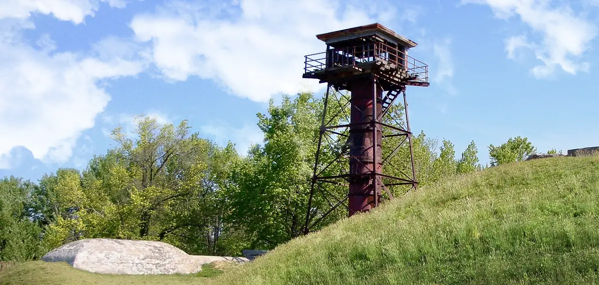 Tower at Fort Mott