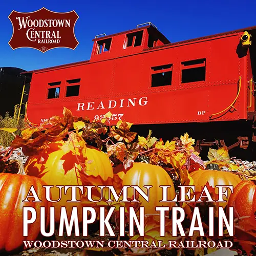 Autumn Leaf Pumpkin Train